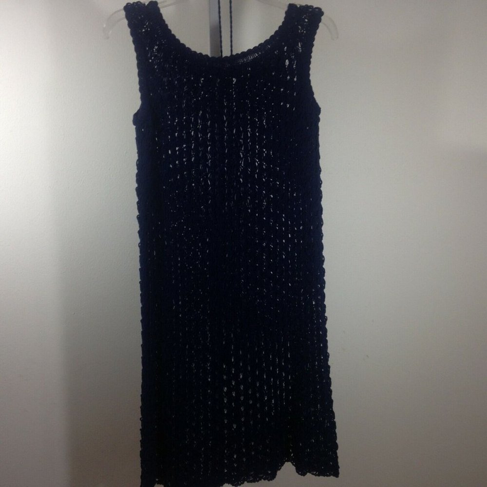 Sheath Dress Womens Size XS S‎ Navy Blue - Picture 6 of 12
